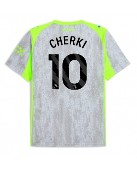 Billige Fotballdrakt Manchester City Rayan Cherki #10 Replika Tredjedrakt 2025-26 Kortermet Billige Fotballdrakt Manchester City Rayan Cherki #10 Replika Tredjedrakt 2025-26 Kortermet